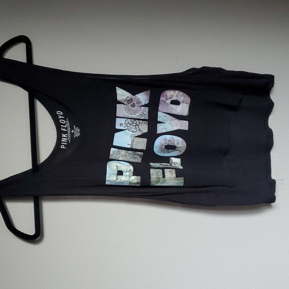 Pink Floyd cropped tank
